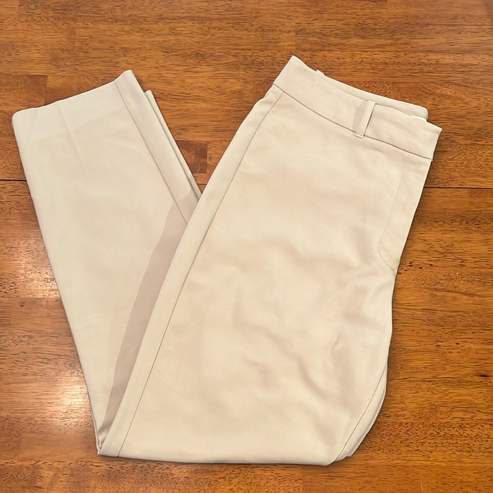 White House Black Market Elle Slim Pants - tan - size 8